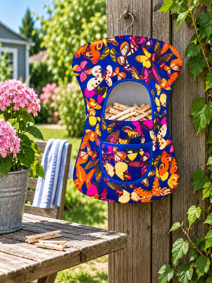 Klammerkleid mit Holzbügel 35 x 47 cm fleckabweisend Polyester