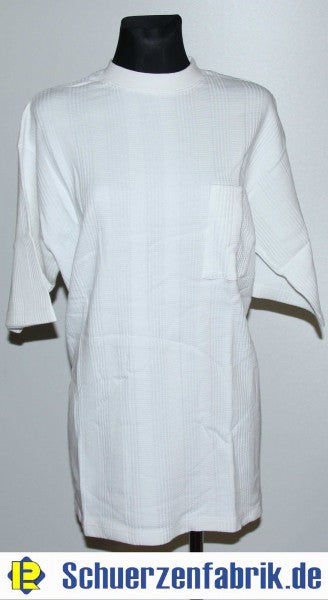 T-Shirt Sweatshirt Shirt weiß mit Muster
