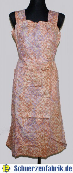 Kleid Trägerkleid Hauskleid Gartenkleid Strandkleid Satin