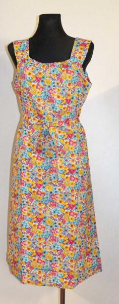 Kleid Trägerkleid Hauskleid Gartenkleid Strandkleid Baumwolle