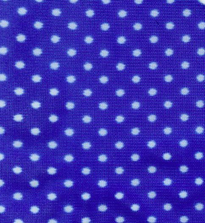 Dederon mit Punkten Polyester Ostalgie Stoff Meterware DDR Deko
