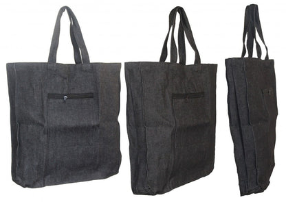 Jeans Einkaufs Beutel Tasche Ostalgie auch für Flaschen