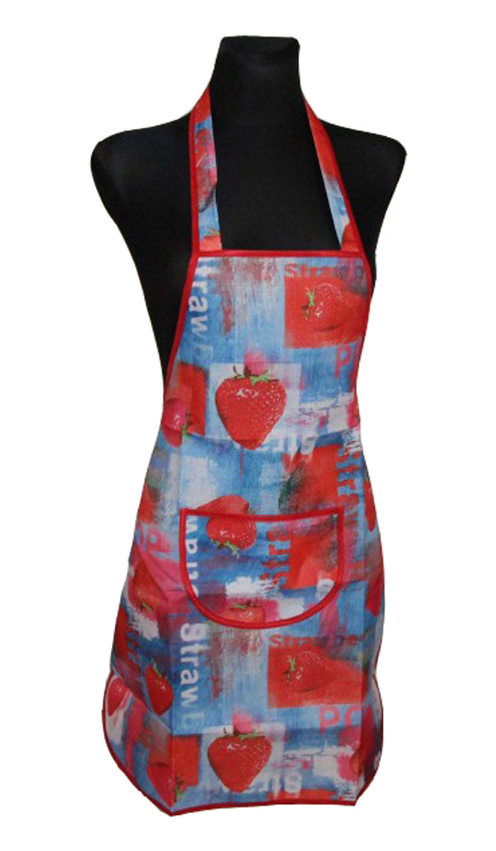 Strap Apron Bib Apron Apron Cooking Apron Stain Resistant Strawberry