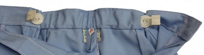 Pflegerhose Schwesternhose Damenhose Hose hellblau Gummizug