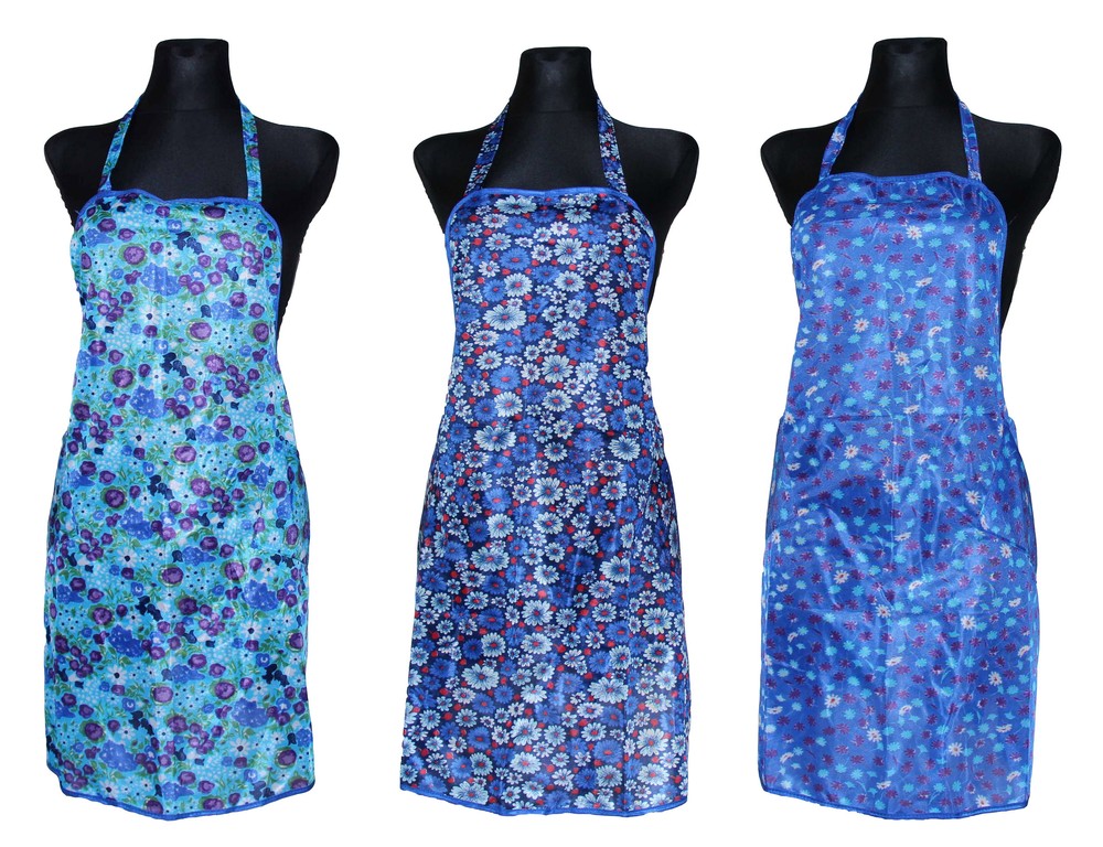 Latzschürze Trägerschürze Kochen Schürze Dederon Nylon