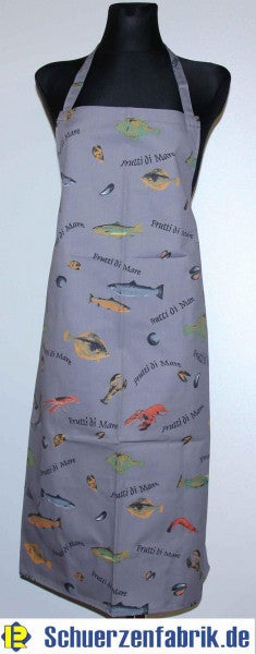 Bib Apron Kitchen Apron Cooking Apron Grill Apron Fish