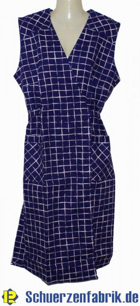 Wickelkittel Kittel Schürze Hauskleid Wickelschürze