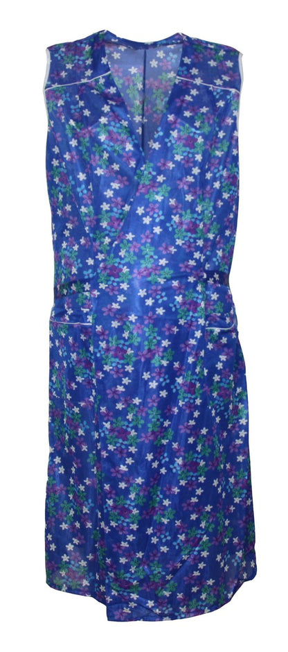 Wickelkittel Kittel Hauskleid Wickelschürze bunt