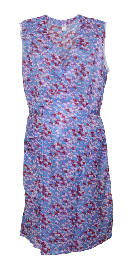 Wickelkittel Kittel Hauskleid Wickelschürze bunt