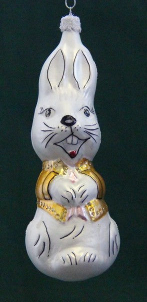 Ostern Ostergesteck Osterhasen Ostereier Osterdeko Anhänger aus Glas