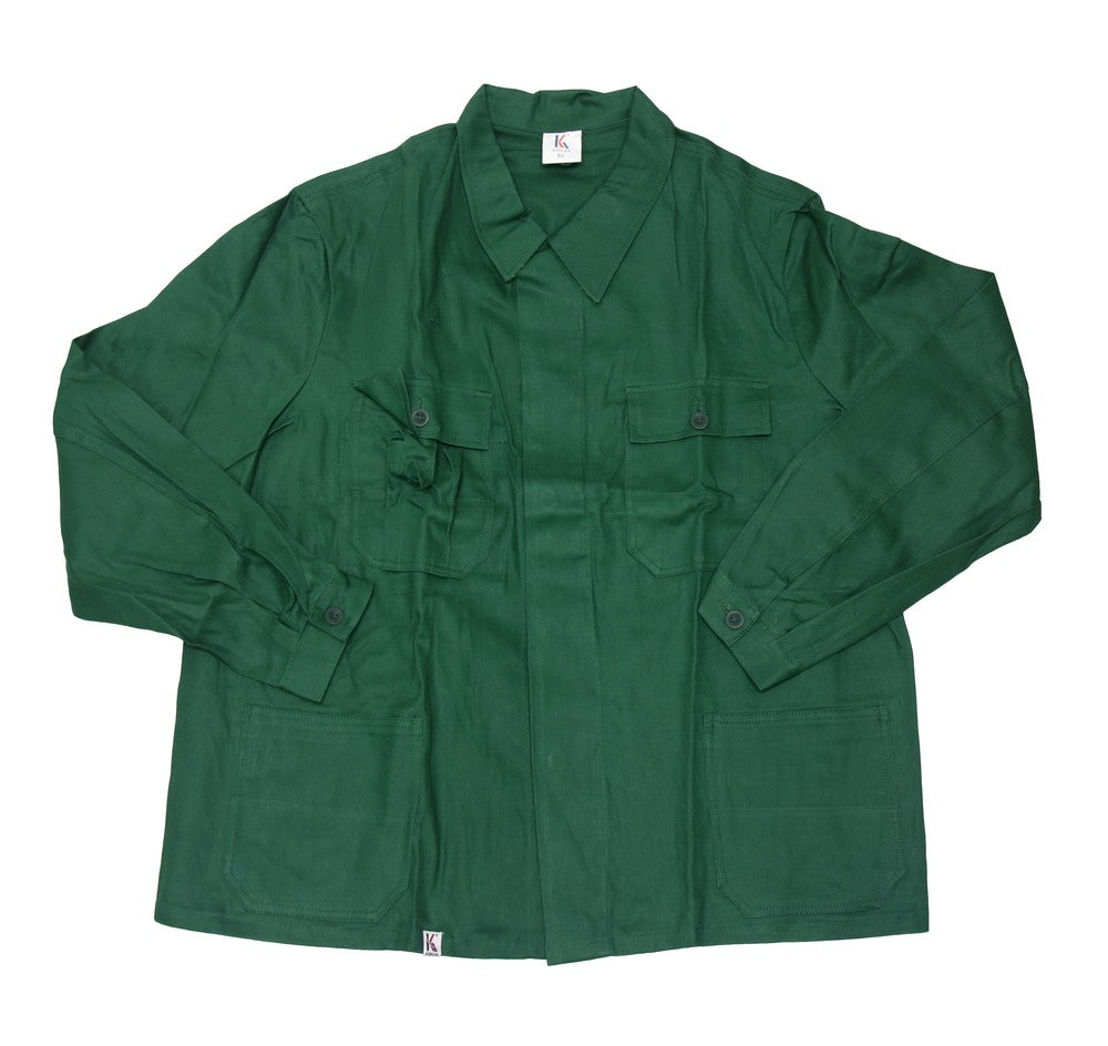 Herren Arbeitsjacke Langjacke Jacke grün