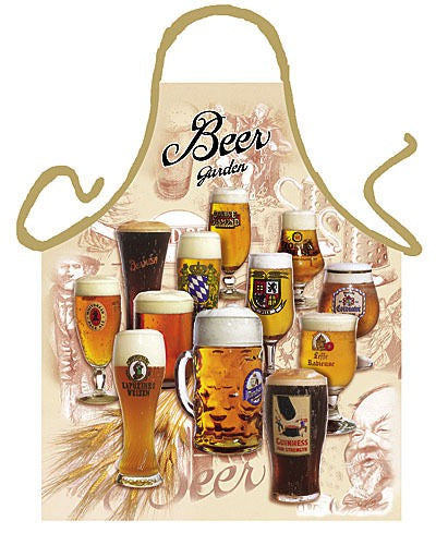 Partyschürze Grillschürze Kochschürze Schürze Bier